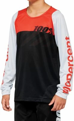 100% R-Core - Maillot à Manches Longues MTB Enfant