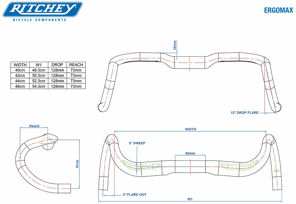 RITCHEY Guidon Comp ErgoMax – Image 2
