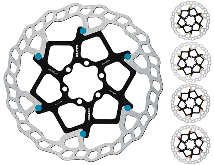 Galfer-bike Disque De Frein Wave® Floating MTB 6 Trous 180mm