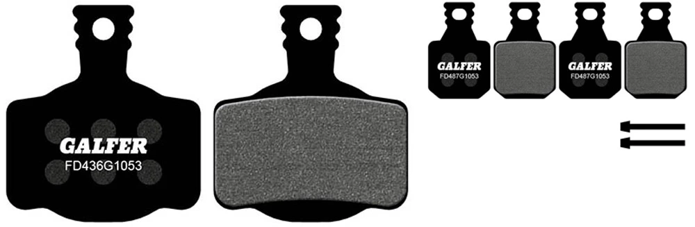 Galfer-bike Plaquettes Standard Disc Pour Magura/Campagnolo