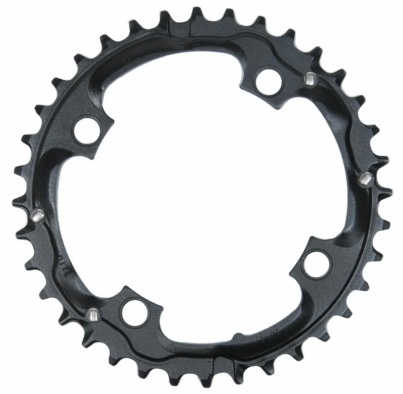 TRUVATIV Plateau MTB 36 D 104mm Aluminium Noir