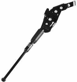 TranzX Béquille Latérale Alu 24-28" Universelle Noire