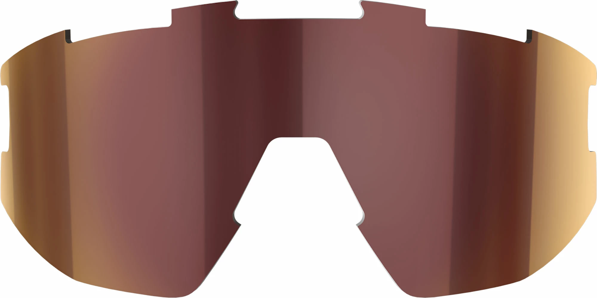 Bliz Fusion/Matrix Smoke W Red Multi Verre De Rechange