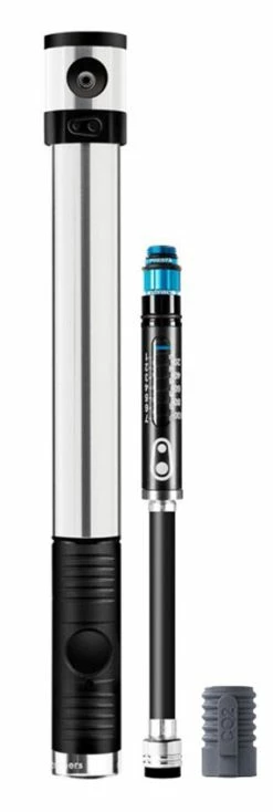 Crankbrothers Klic HV Pompe à Main CO2 Analogique, Support De Cadre Inclus