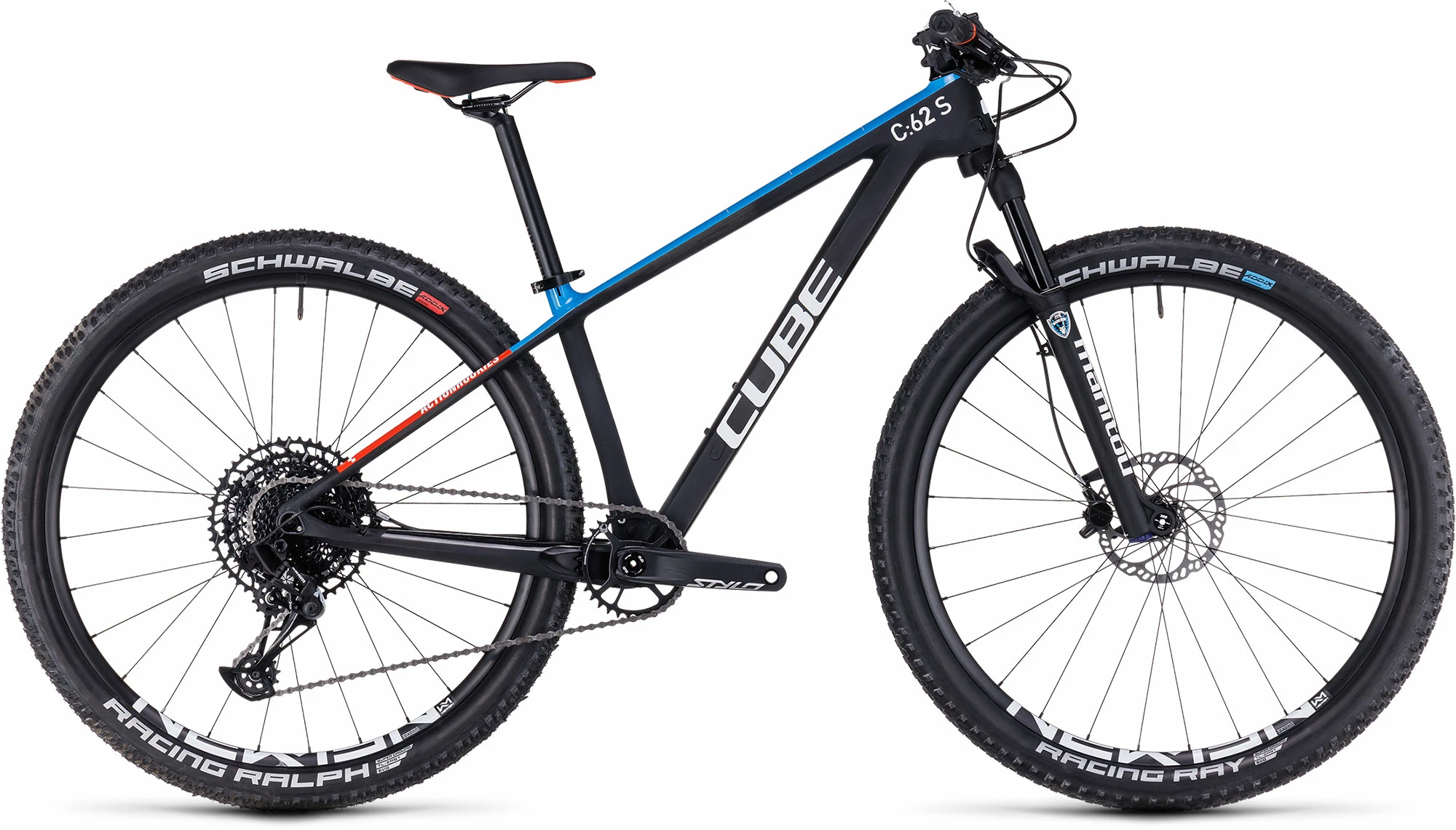 Cube Elite C:62 SLX Rookie Carbon´n´blue´n´red – Image 2