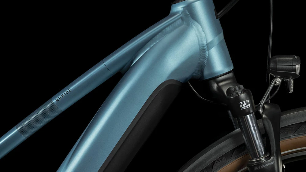 Cube Nuride Hybrid Performance 500 Allroad Lady Metalblue´n´red – Image 4