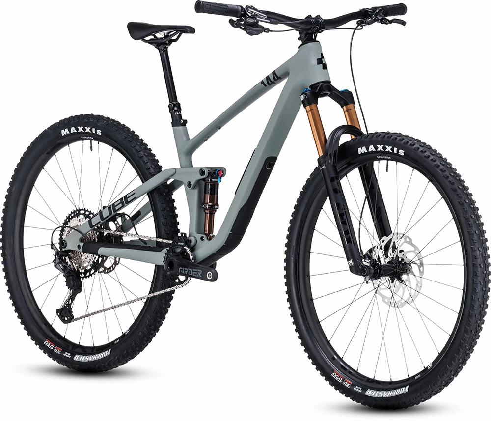 Cube Stereo ONE44 C:62 Race Swampgrey´n´black – Image 2