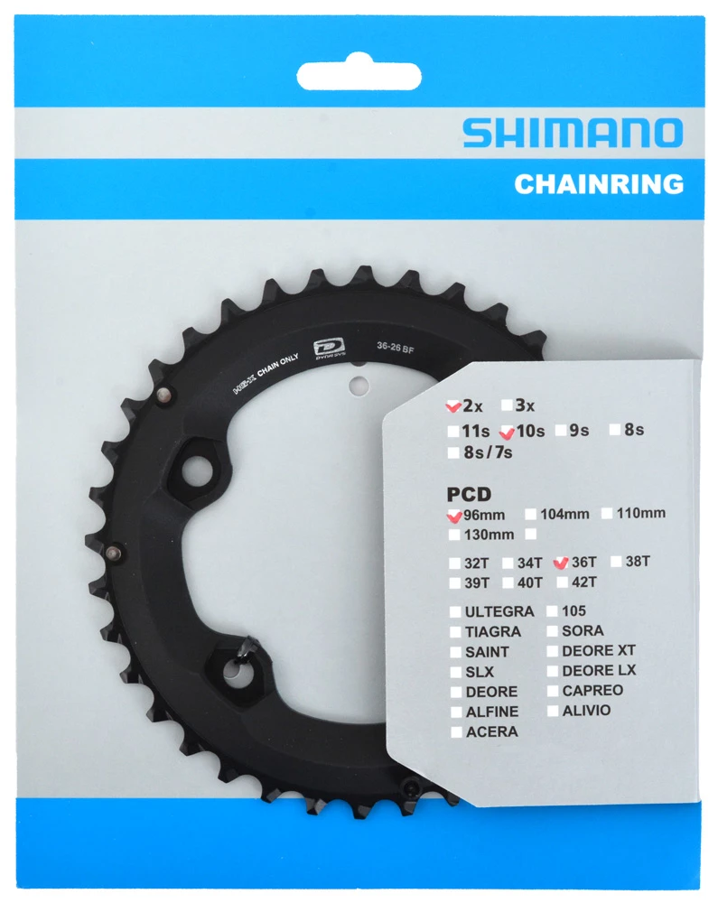 Shimano DEORE Plateau Pour FC-M6000 36/26 Dents – Image 2