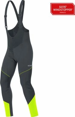 GOREWEAR C3 GORE® WINDSTOPPER® - Bib Shorts With Pad