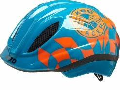 KED Meggy II Trend Racer Petrol Orange - Kid's Helmet