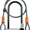 Kryptonite KryptoLok Standard + Antivol à Arceau KryptoFlex 120cm