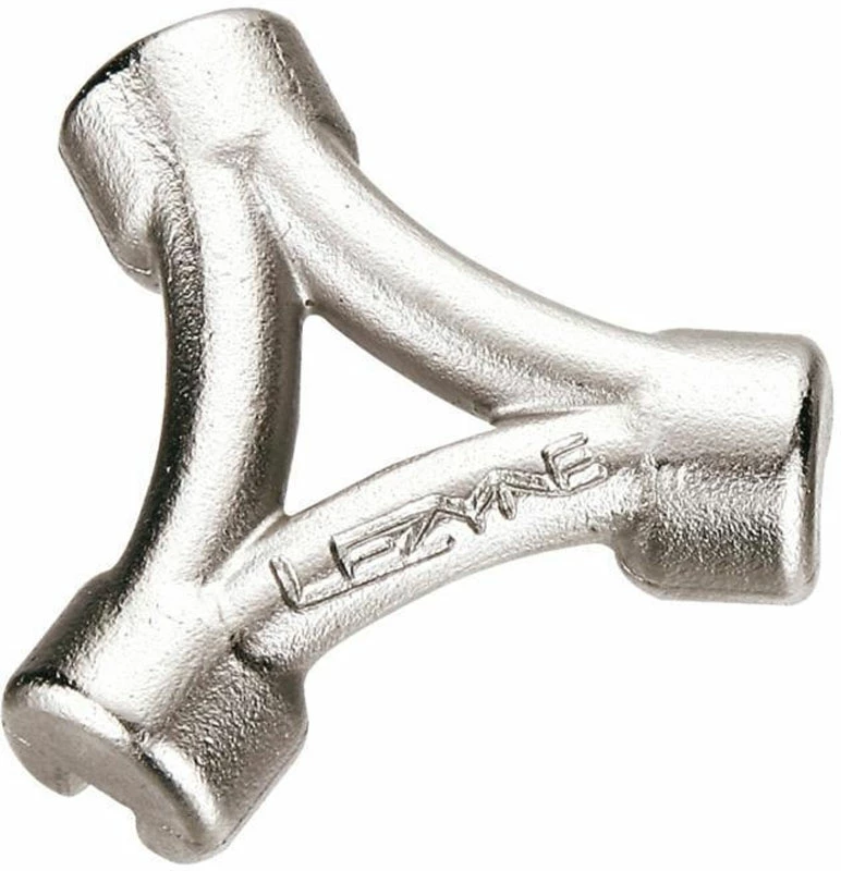 Lezyne Clé à Rayons CNC 3,22/3,3/3,45mm Argentée