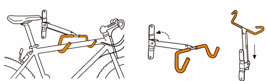 Lifu / IceToolz Support Mural Pour Vélo Eldorado – Image 3