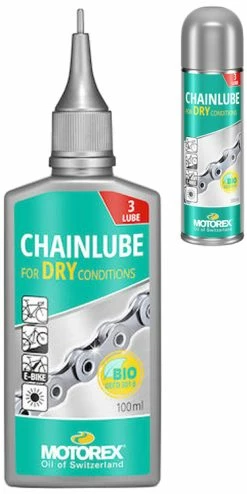 Motorex Chainlube DRY Conditions Huile Pour Chaîne