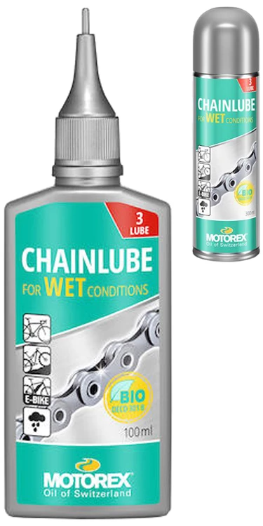 Motorex Chainlube WET Conditions Huile Pour Chaîne