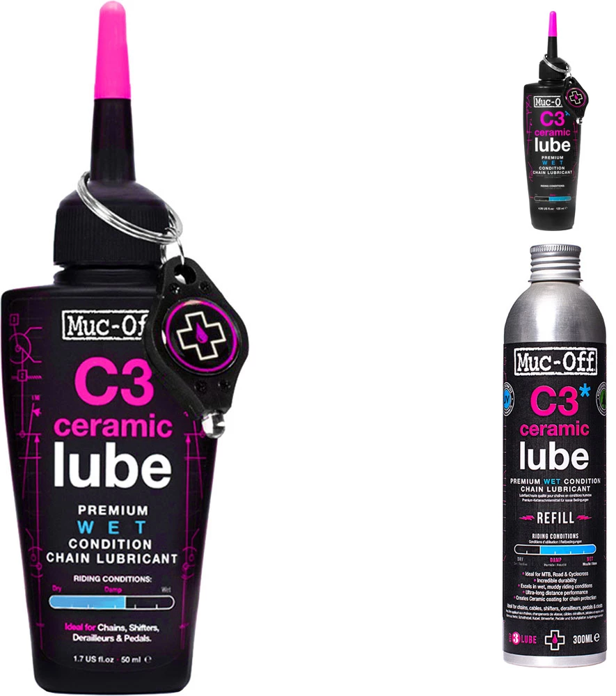 Muc-Off C3 Ceramic Wet Lube Lubrifiant Pour Chaînes
