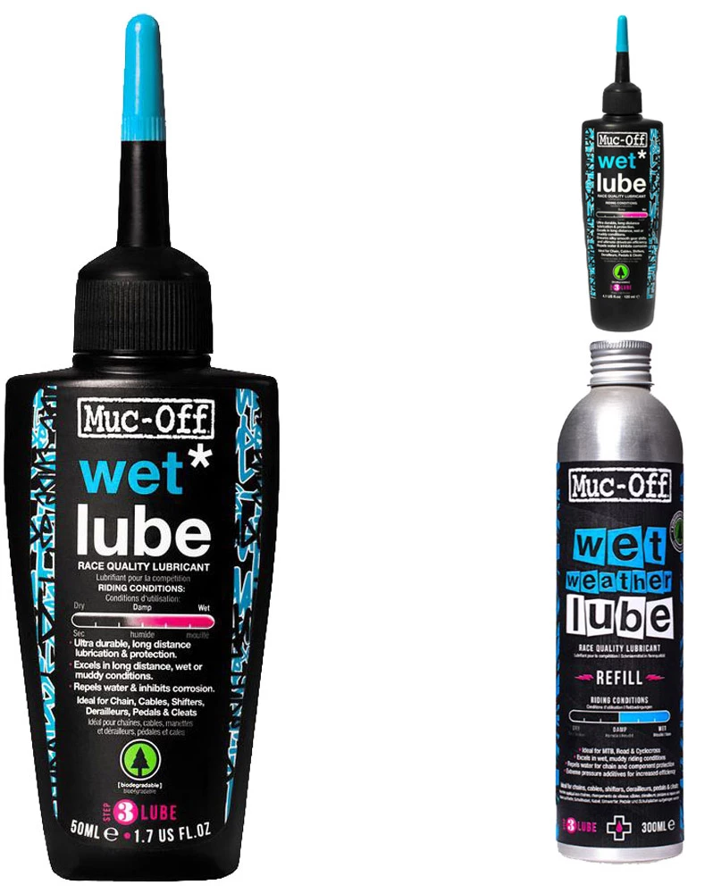 Muc-Off Wet Lube Huile Pour Chaînes Humides