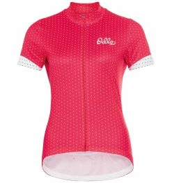 Odlo Essential Print Stand-Up Collar - Women's Jersey