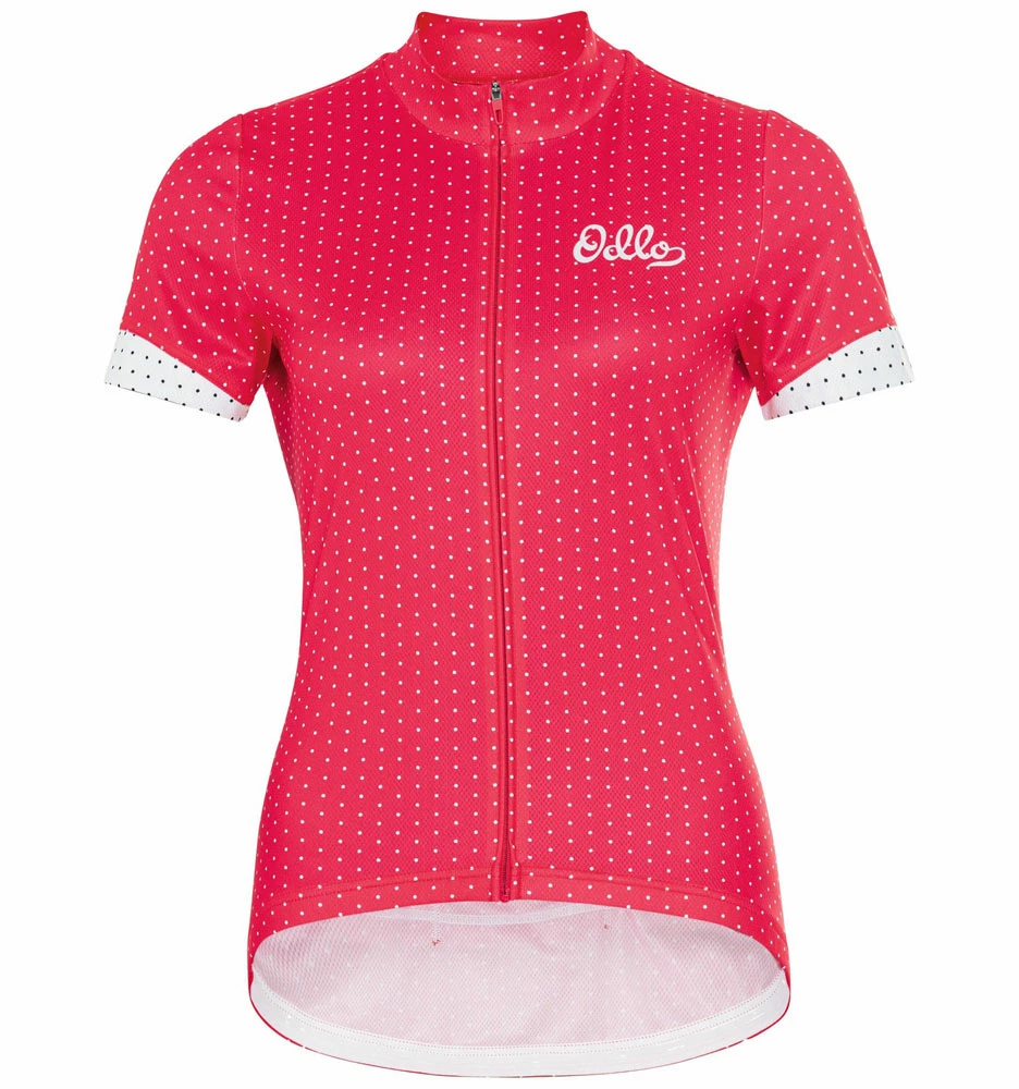 Odlo Essential Print Stand-Up Collar - Women's Jersey