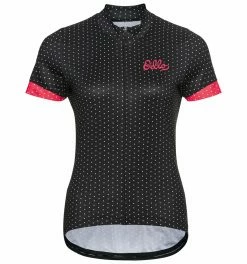 Odlo Essential Print Stand-Up Collar - Women's Jersey