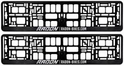 Kit De Support De Plaque D'immatriculation Radon Bikes