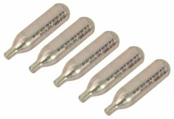 Radon Cartouche De CO₂ 16g Sans Filetage, Paquet De 5 Pour SKS Airchamp Pro