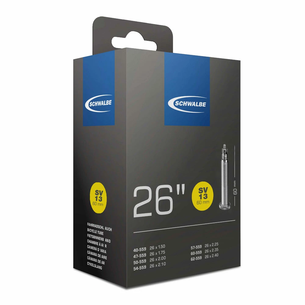 Schwalbe Chambre à Air SV 13 Pour 26" Extra Long