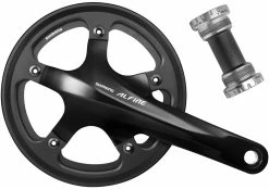 Shimano Manivelle ALFINE FC-S501 Avec Un Seul Anneau De Protection De La Chaîne