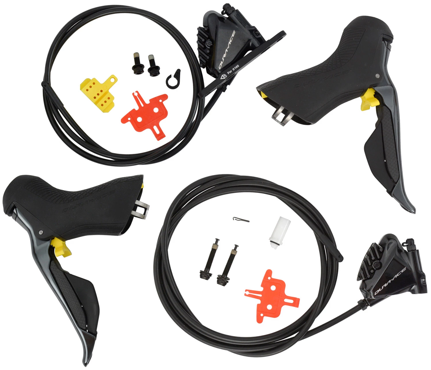 Shimano Kit De Freins à Disque DURA ACE Di2 ST-R9170+BR-R9170 2x11 Vitesses