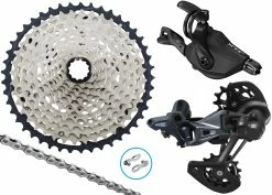 Shimano SLX M7100 Kit De Mise à Niveau 1x12 Vitesses 10-45 Collier De Serrage