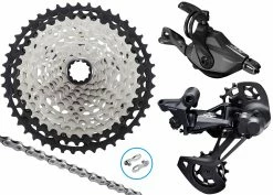 Shimano XT M8100 Kit De Mise à Niveau 1x12 Vitesses 10-45 Collier