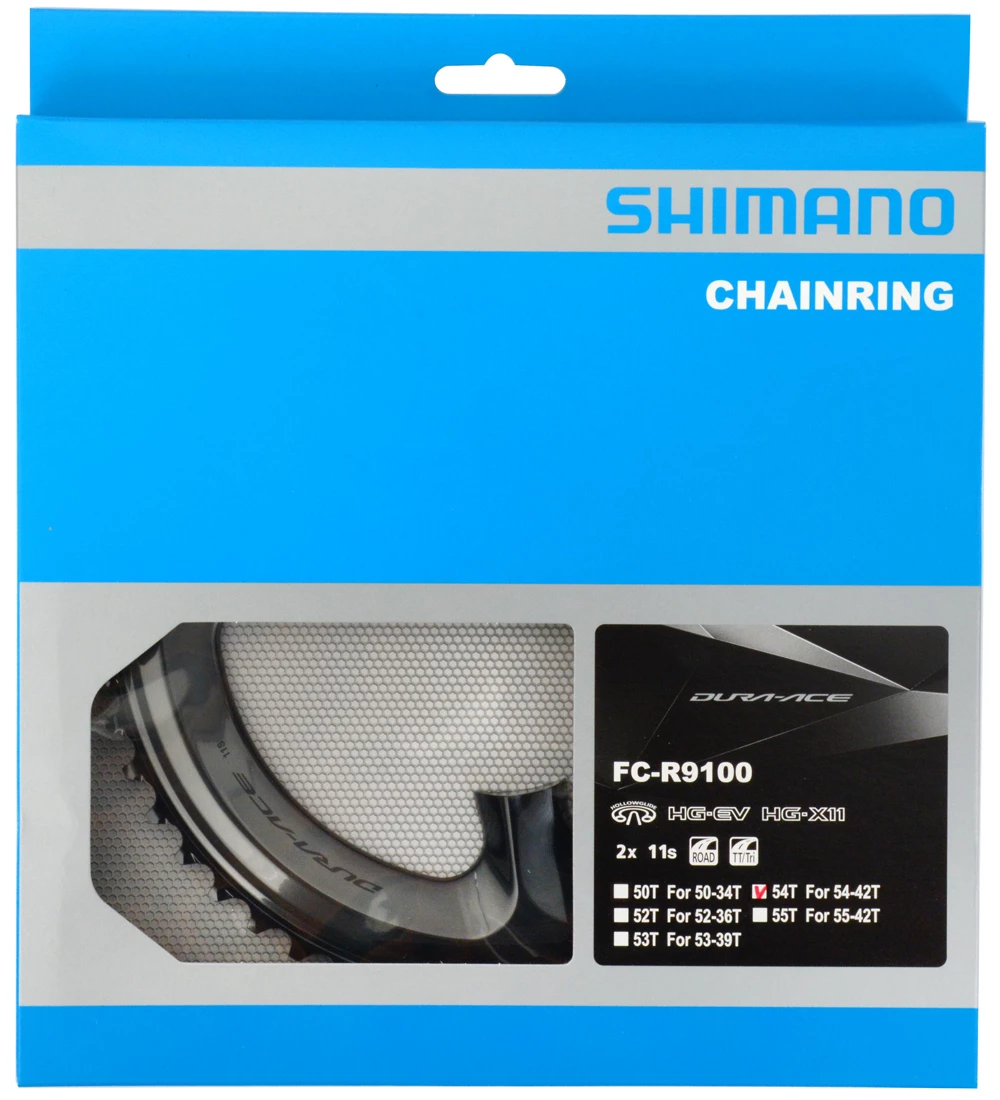 Shimano Plateau DURA ACE Pour FC-R9100 55-54/42 Dents – Image 5
