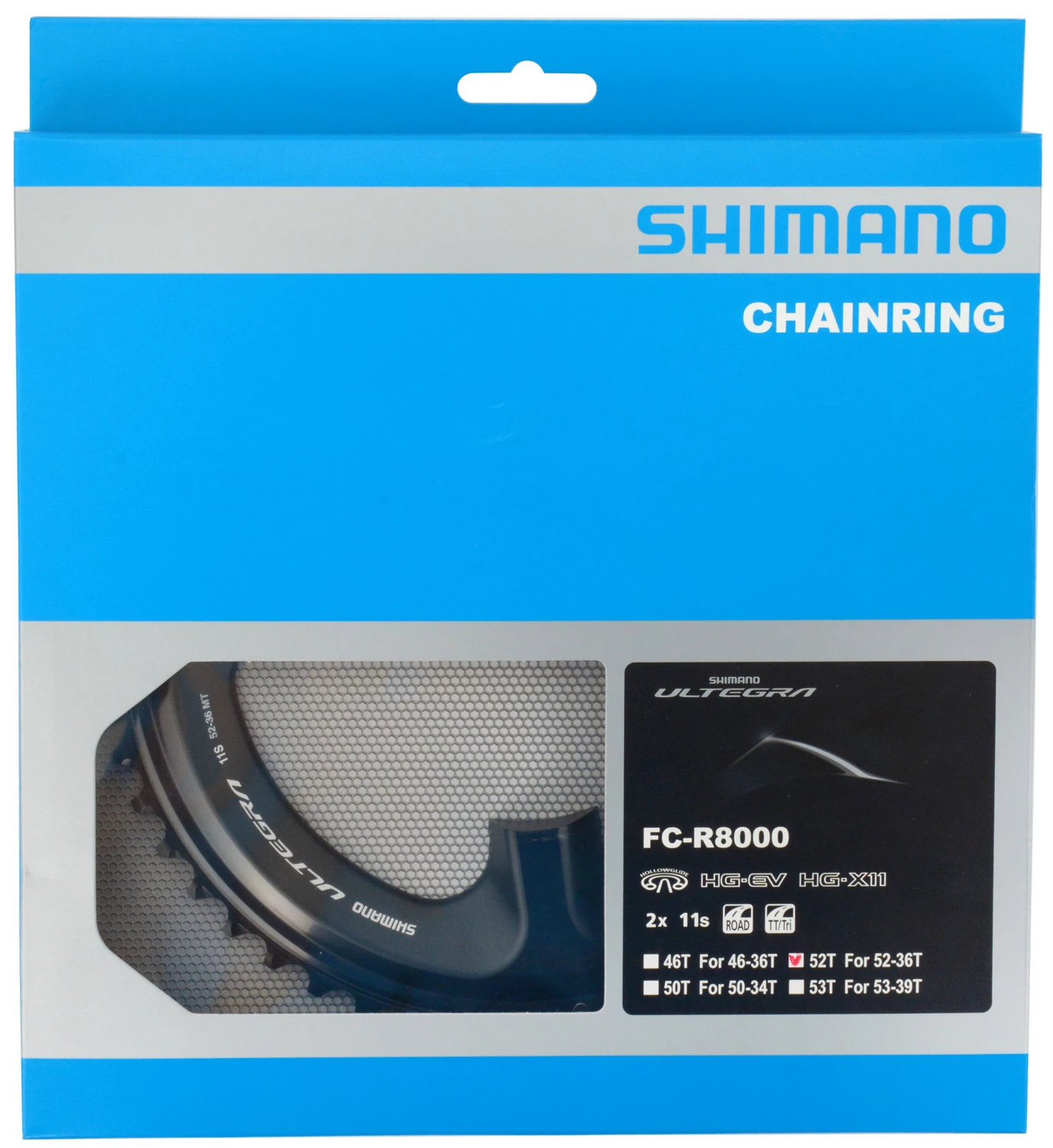 Shimano Pignon ULTEGRA Pour FC-R8000 52-46/36T (MT) – Image 3
