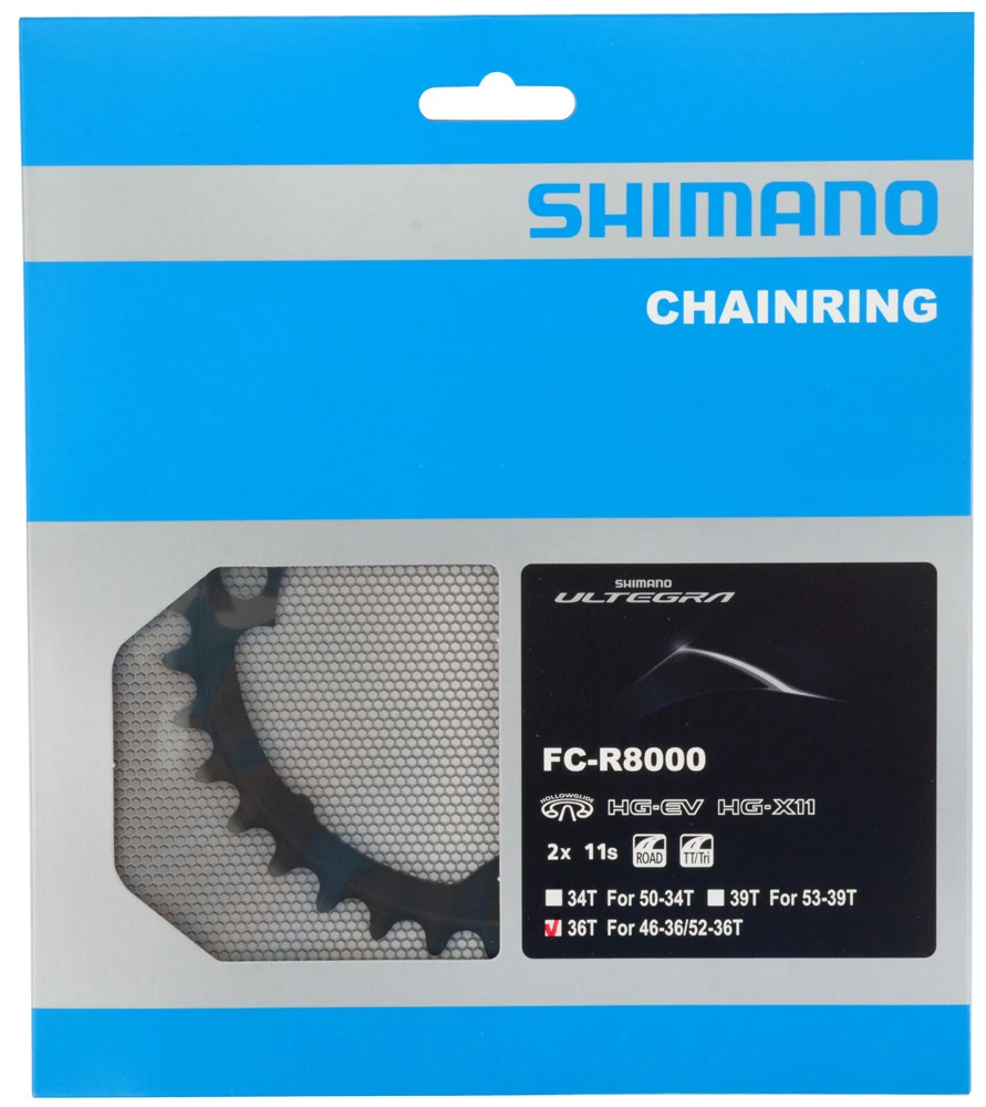 Shimano Pignon ULTEGRA Pour FC-R8000 52-46/36T (MT) – Image 4
