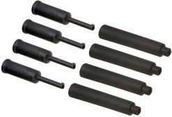 Shimano Embout Avec Pointe Et Manchon En Caoutchouc (4 Pièces)