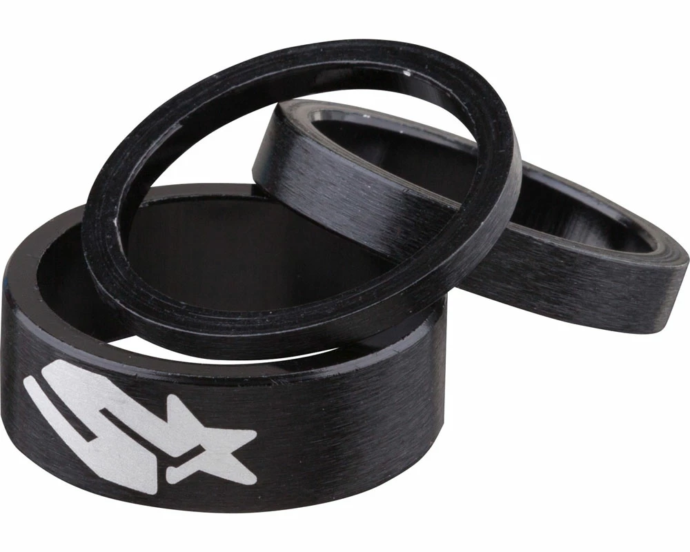 SPANK Kit D'entretoises Noir