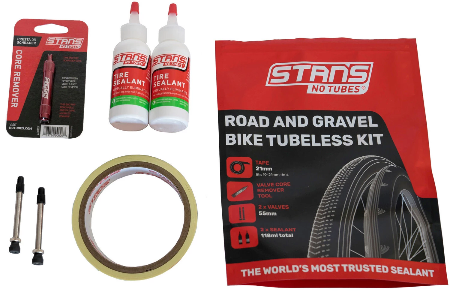 Stan's NoTubes Kit Tubeless Pour Route & Gravel
