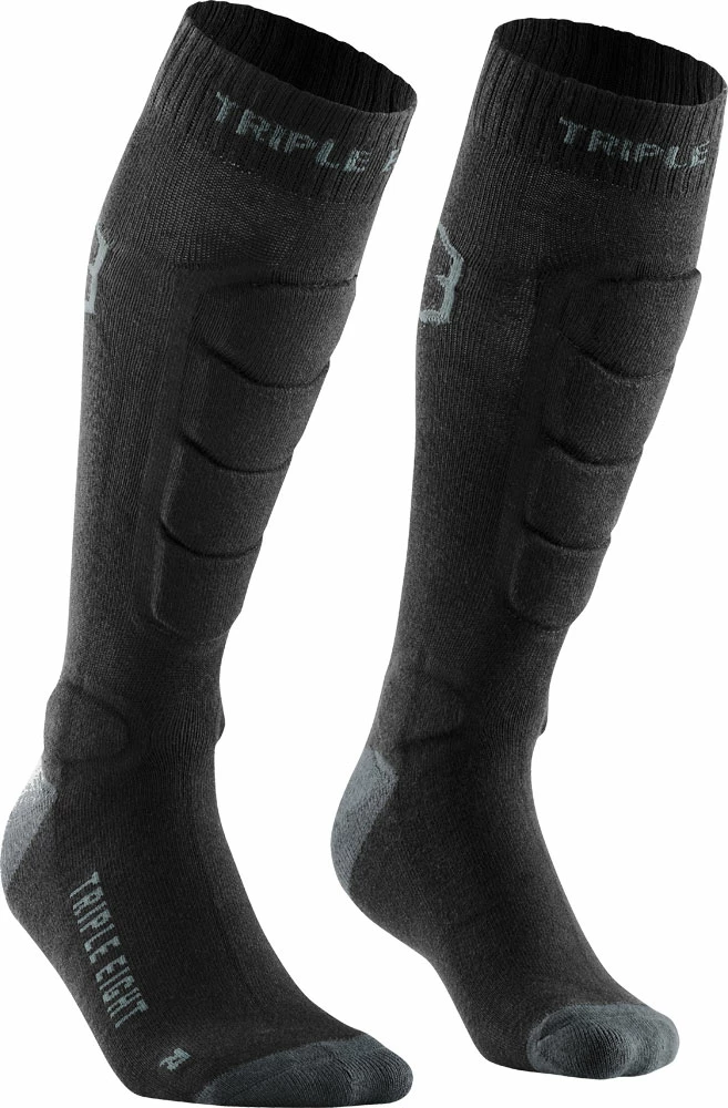 Triple Eight Safety Socks - Chaussettes Avec Protection De La Cheville/du Tibia
