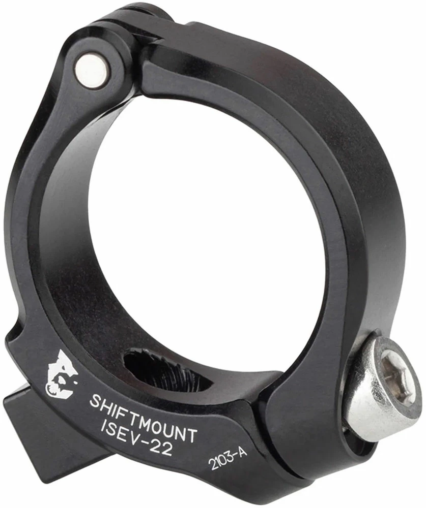 Wolf Tooth Components ShiftMount Collier 22,2mm Pour Montage Du Levier De Vitesse Shimano – Image 2