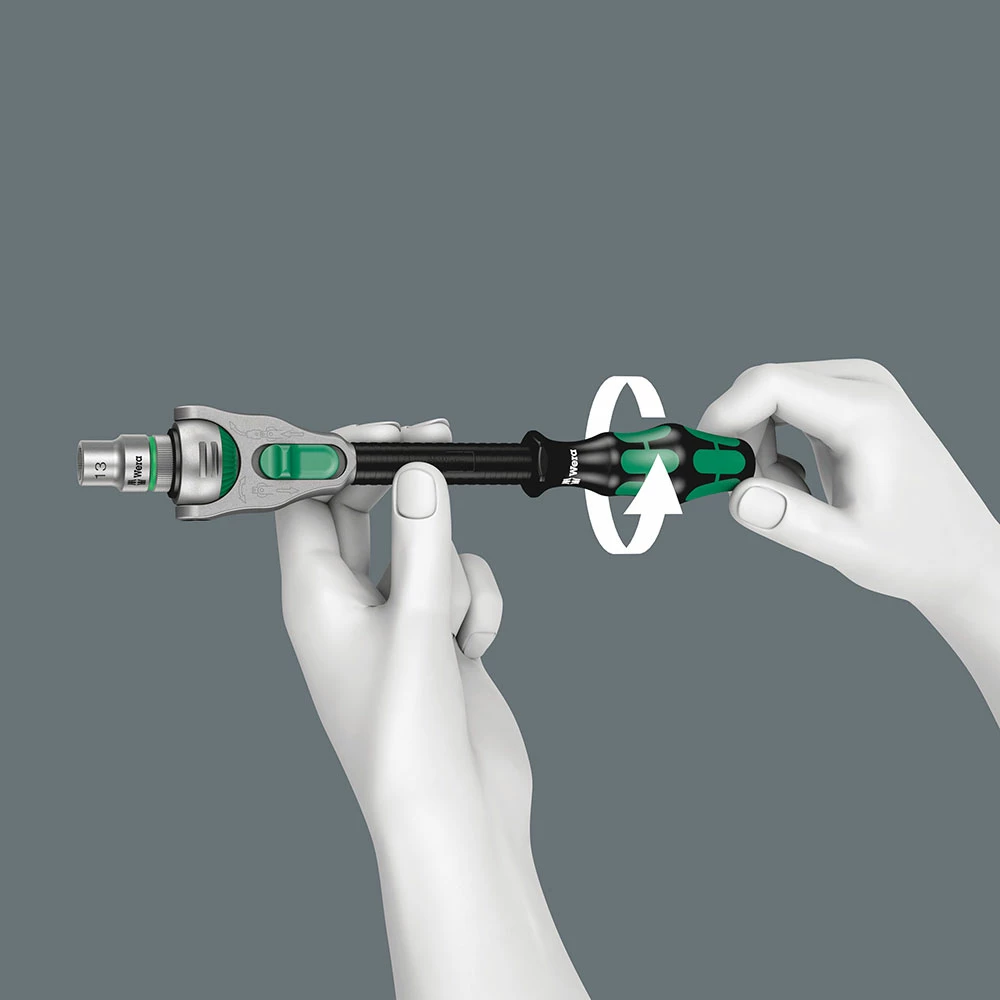 Wera 8000 A SB Cliquet Zyklop Speed, à Carré 1/4" – Image 4