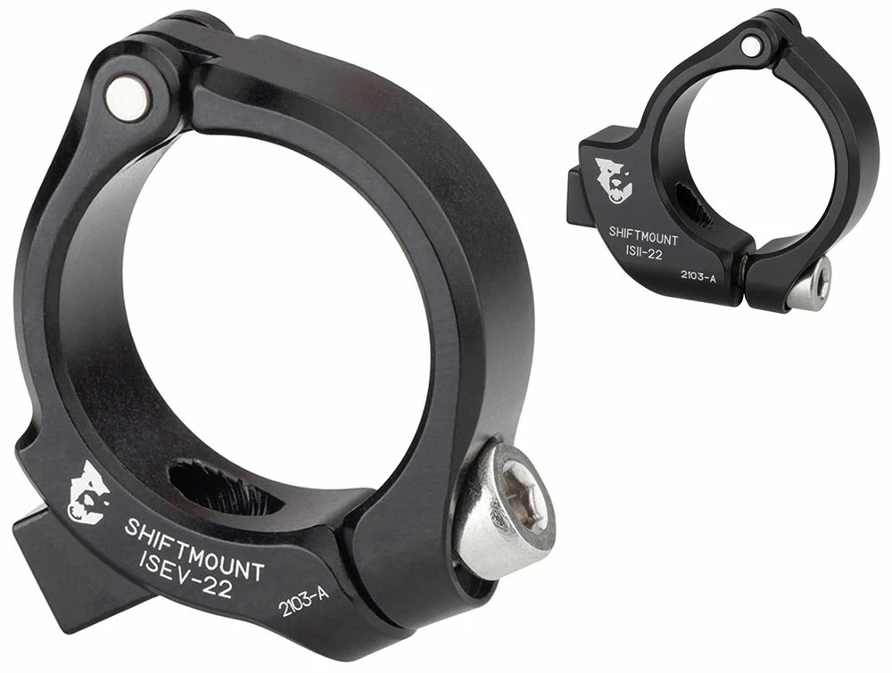 Wolf Tooth Components ShiftMount Collier 22,2mm Pour Montage Du Levier De Vitesse Shimano