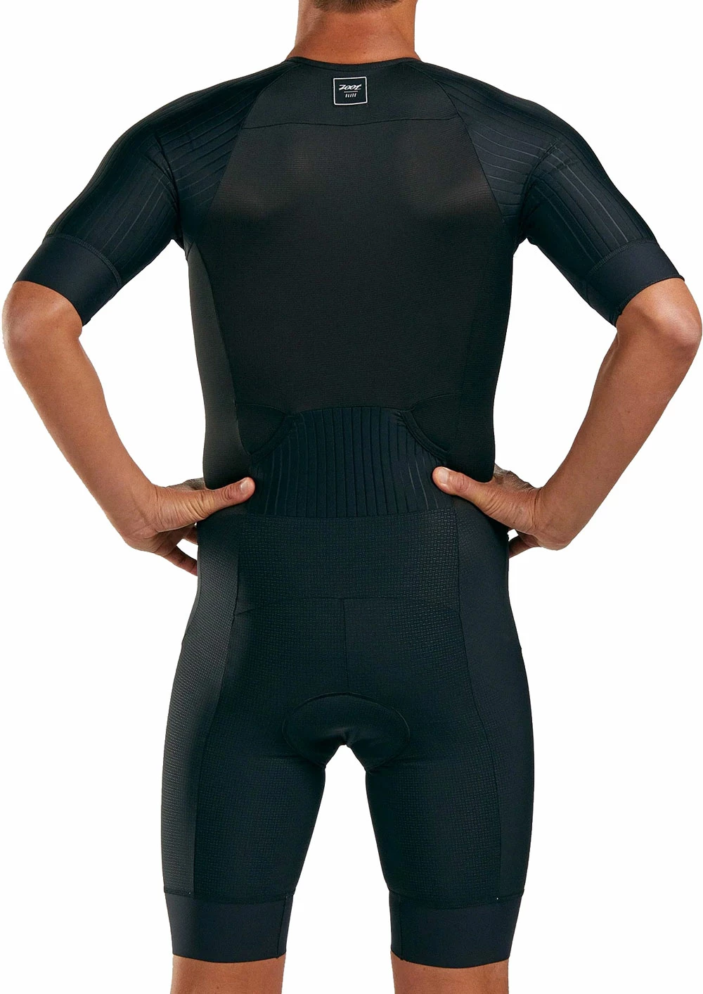 ZOOT Elite Triathlon Full-Zip Aero Racesuit - Maillot Une Pièce Avec Rembourrage – Image 2