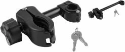 EUFAB Support De Cadre Verrouillable Pour Porte-vélos Ø25-30mm
