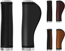 BROOKS Poignées Ergonomic Leather Grips