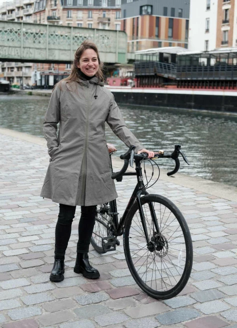 Parka Vélo Urbaine Imperméable - AGU – Image 2