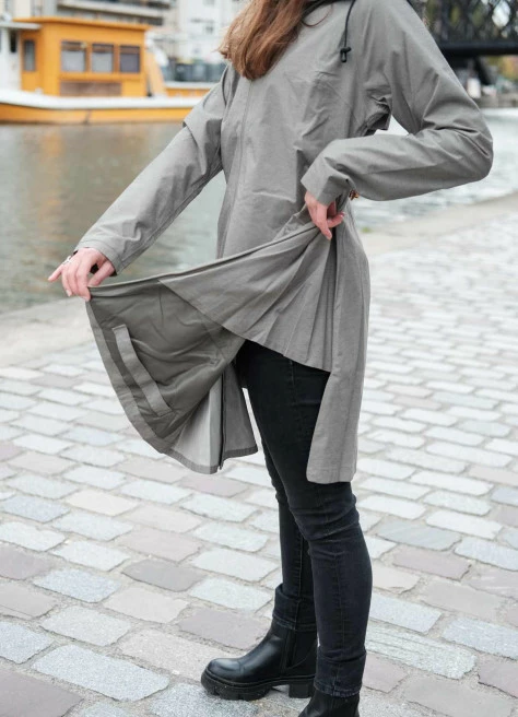 Parka Vélo Urbaine Imperméable - AGU – Image 3